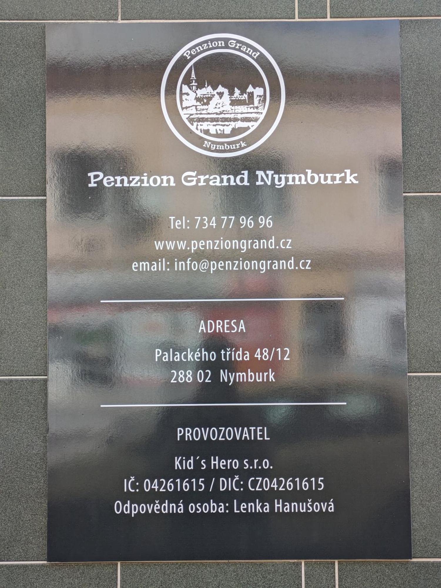 Penzion Grand Nymburk Εξωτερικό φωτογραφία